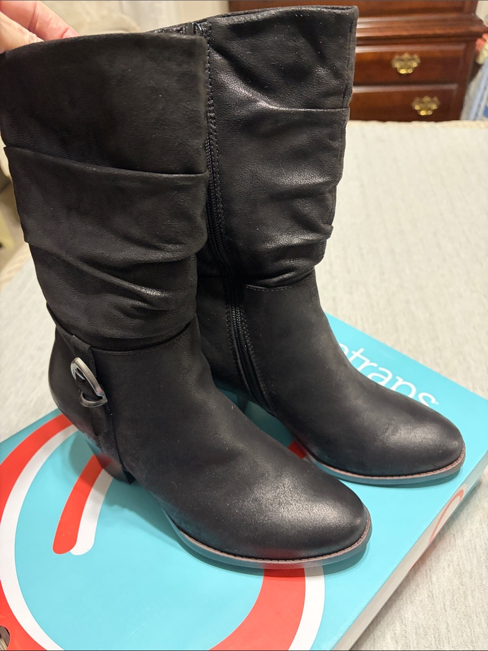 BareTraps black boots